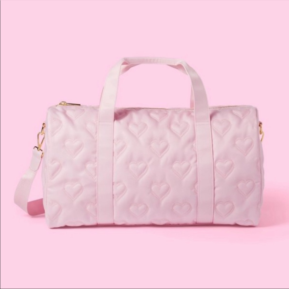 NWT Stoney Clover Lane x Target Quilted Heart Duffle Bag